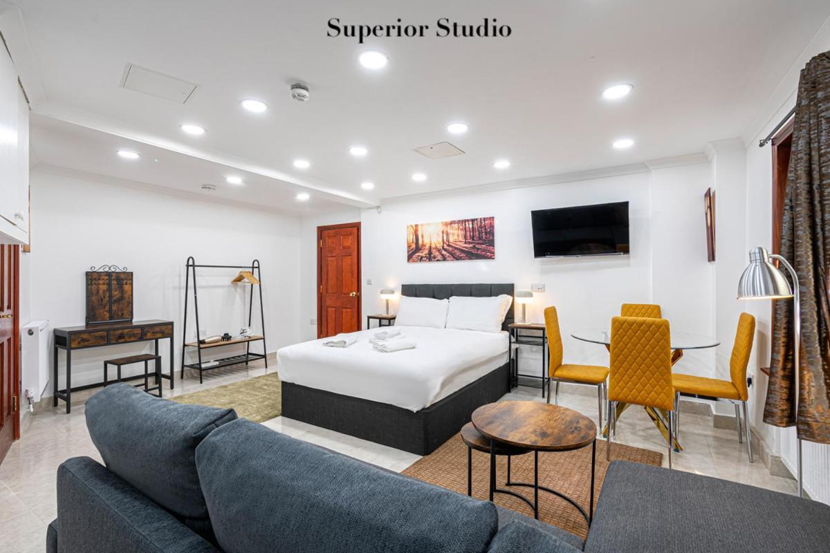Stylish Apartment Kensington Londra Esterno foto