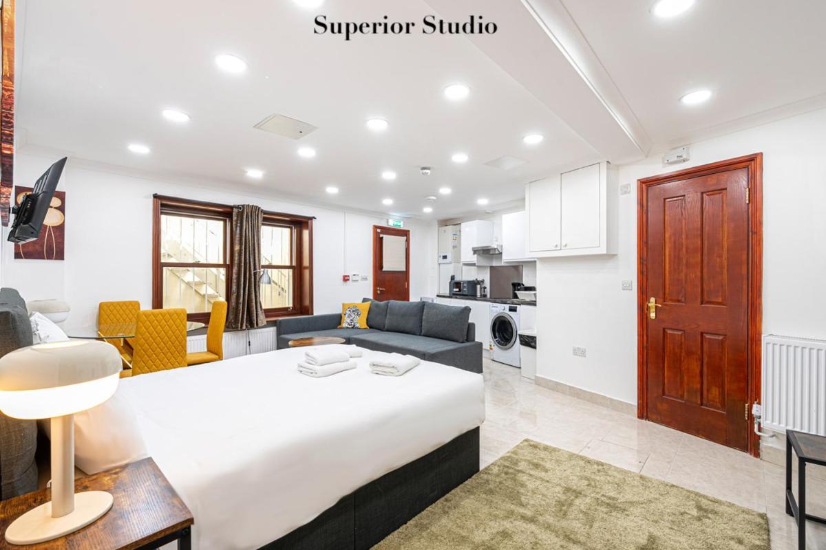 Stylish Apartment Kensington Londra Esterno foto